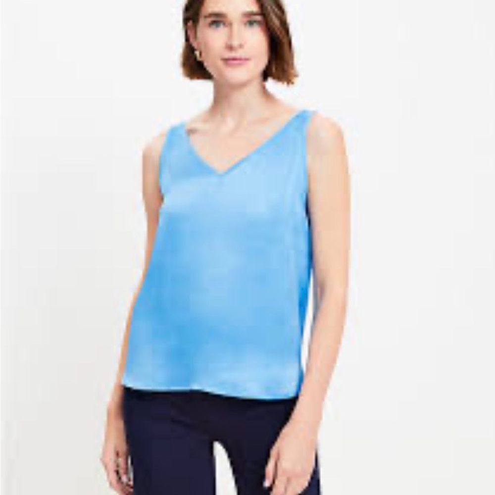 LOFT Sky Blue Camisole Top